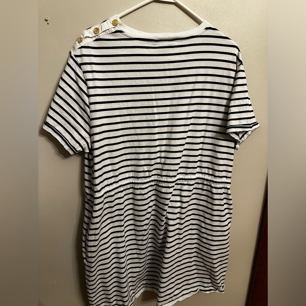 Draper James Tie Waist T-Shirt Dress - Picture 5 of 12